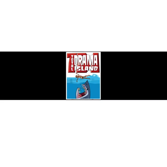 Total Drama Island Shark Logo Bumper Sticker