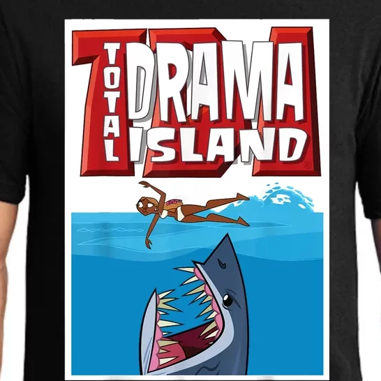 Total Drama Island Shark Logo Pajama Set