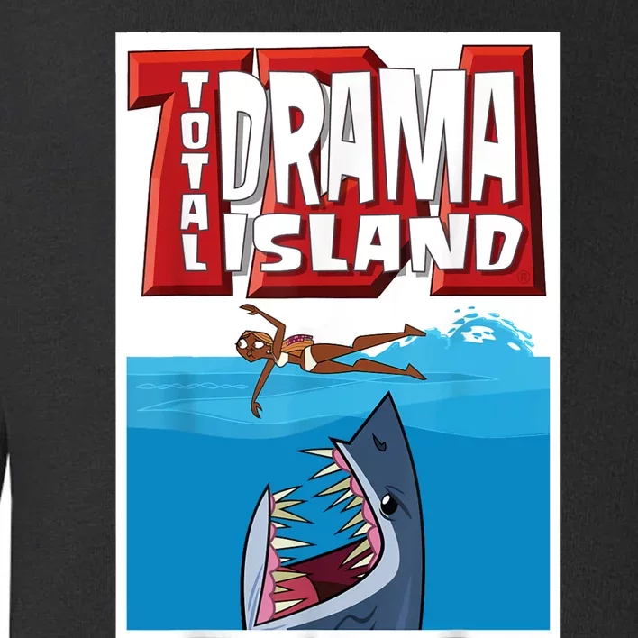 Total Drama Island Shark Logo Toddler Sweatshirt