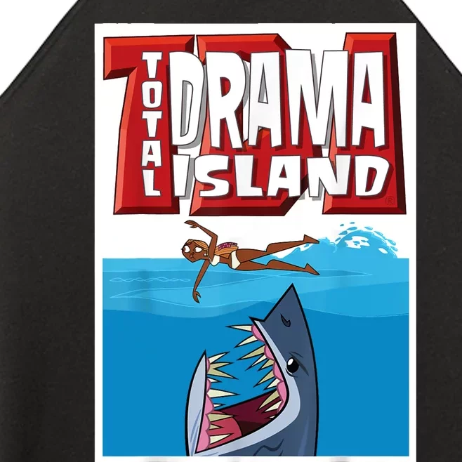 Total Drama Island Shark Logo Women’s Perfect Tri Rocker Tank