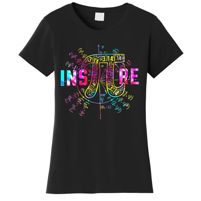 Tie Dye Inspire Pi 3 14 Day Greek Symbol Math Teacher 3 14 Women's T-Shirt