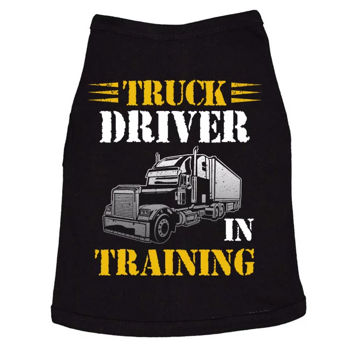 Truck Driver In Training Doggie Tank