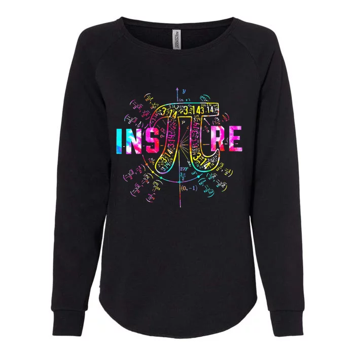 Tie Dye Inspire Pi 3 14 Day Greek Symbol Math Teacher 3 14 Womens California Wash Sweatshirt