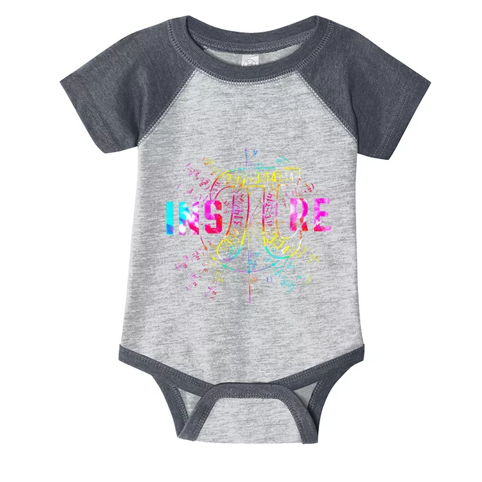 Tie Dye Inspire Pi 3 14 Day Greek Symbol Math Teacher 3 14 Infant Baby Jersey Bodysuit