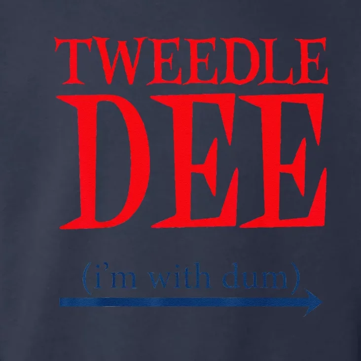 Tweedle Dee Im With Dum Lazy Couple Halloween Toddler Hoodie