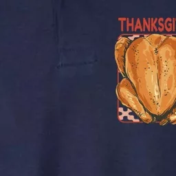 Thanksgiving Dinner Japanese Softstyle Adult Sport Polo