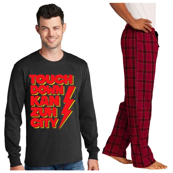 Touch Down Kan Zuh City Long Sleeve Pajama Set