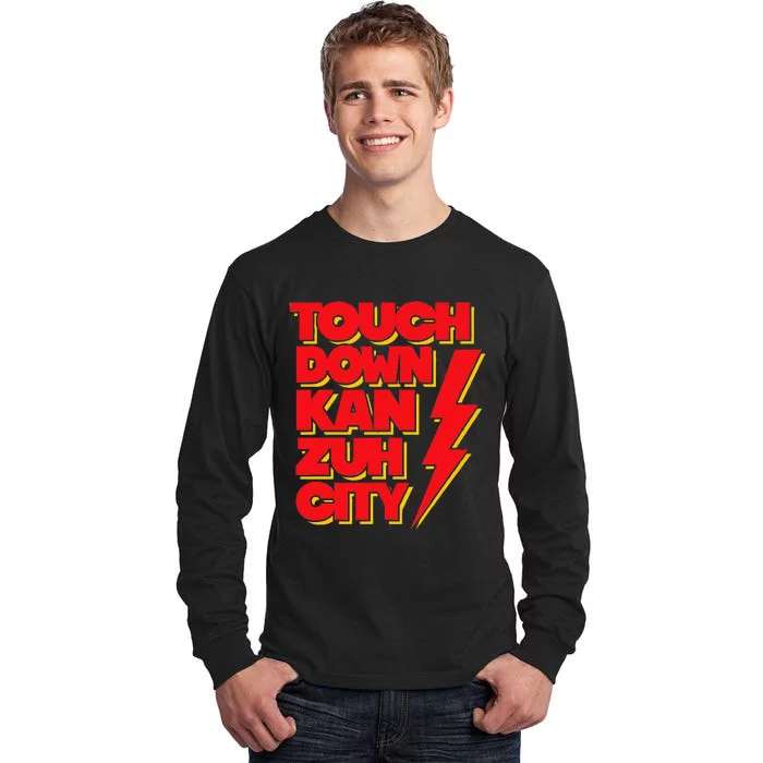 Touch Down Kan Zuh City Tall Long Sleeve T-Shirt