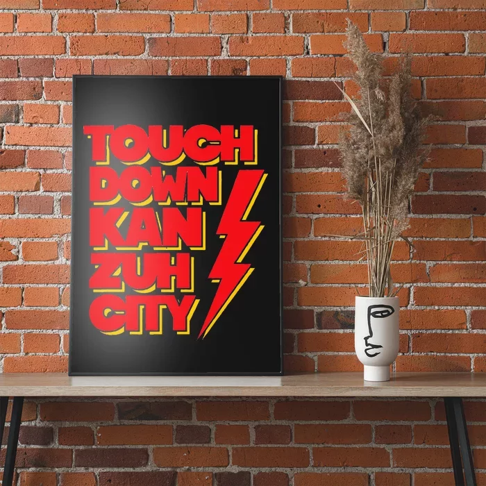 Touch Down Kan Zuh City Poster