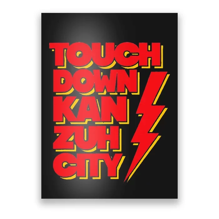 Touch Down Kan Zuh City Poster