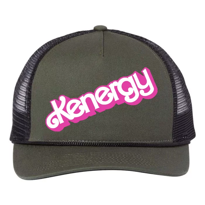 Tie Dye Ken Kenergy Retro Rope Trucker Hat Cap