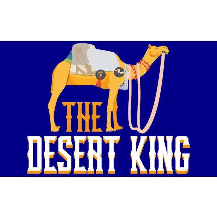 The Desert King Desert Animal Camel Meaningful Gift Bumper Sticker