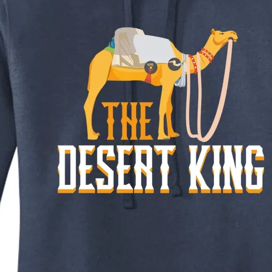 The Desert King Desert Animal Camel Meaningful Gift Women's Pullover Hoodie