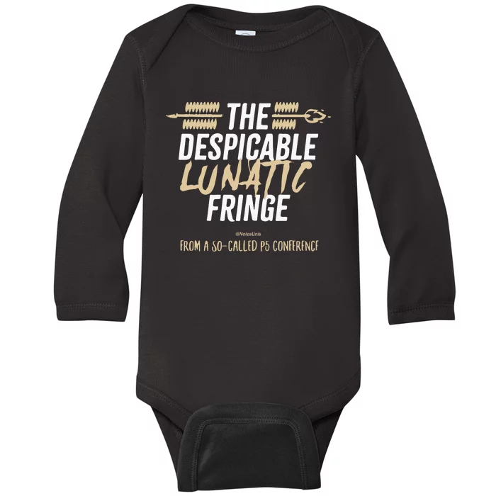 The Despicable Lunatic Fringe From A Socalled P5 Conference Tsh Baby Long Sleeve Bodysuit