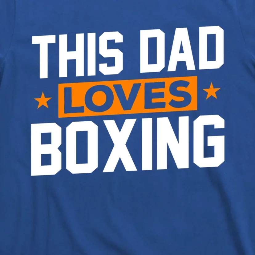 This Dad Loves Boxing Cool Gift T-Shirt