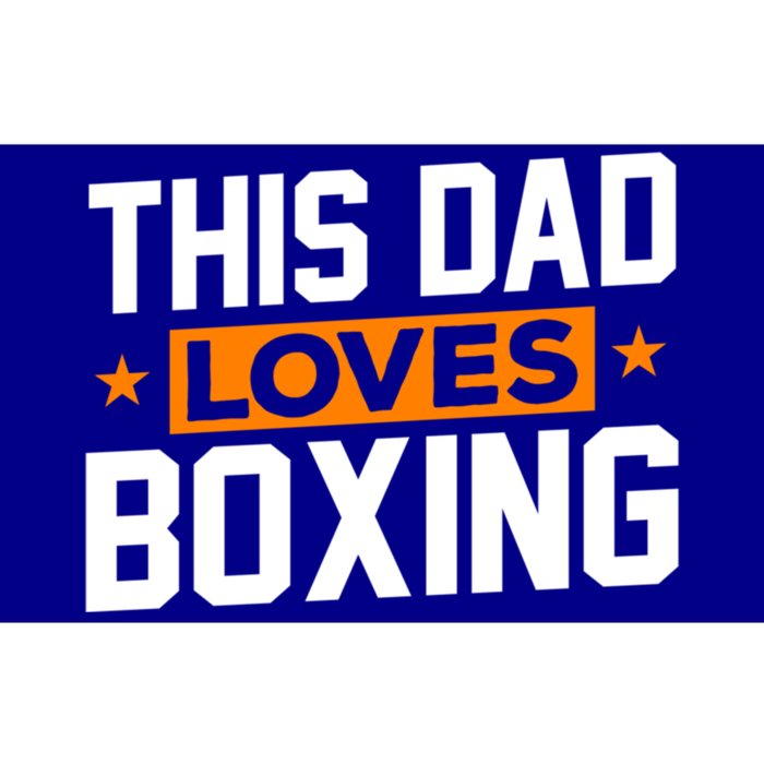 This Dad Loves Boxing Cool Gift Bumper Sticker