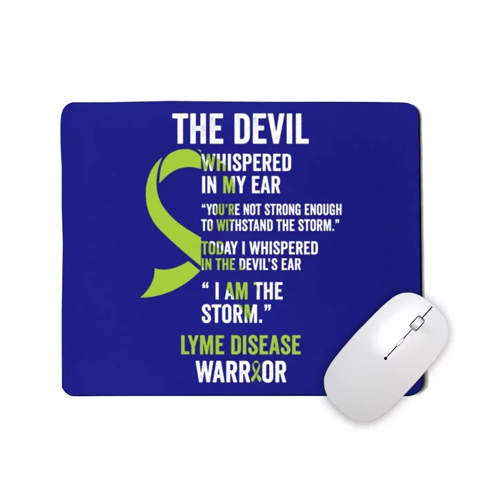 The Devilgift Lyme Disease Awareness Item Meaningful Gift Mousepad