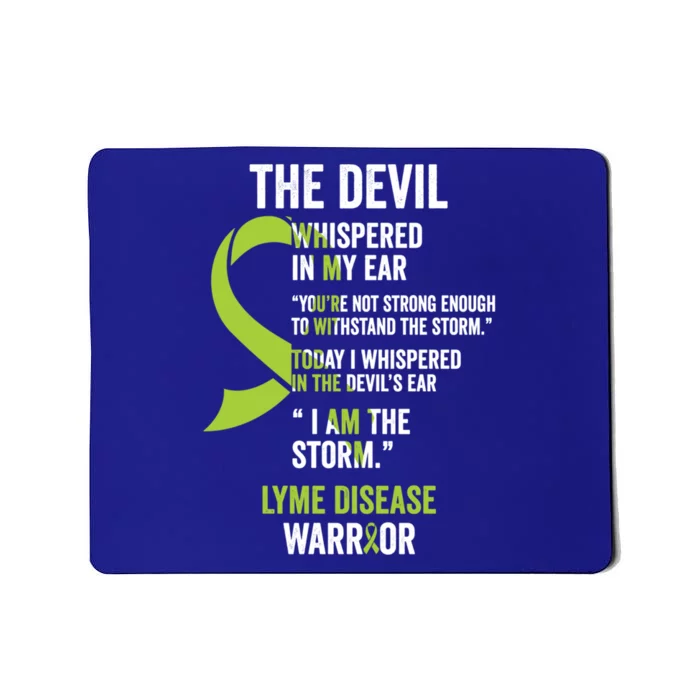 The Devilgift Lyme Disease Awareness Item Meaningful Gift Mousepad