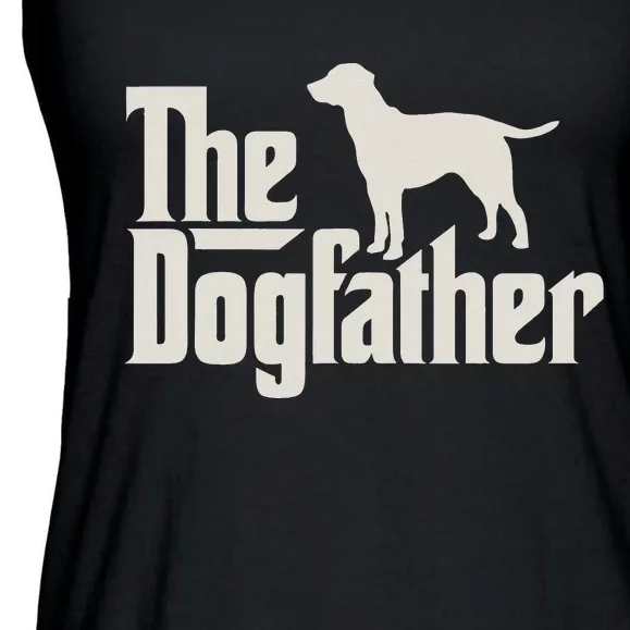 The Dogfather Labrador Funny Dog Owner Ladies Essential Flowy Tank