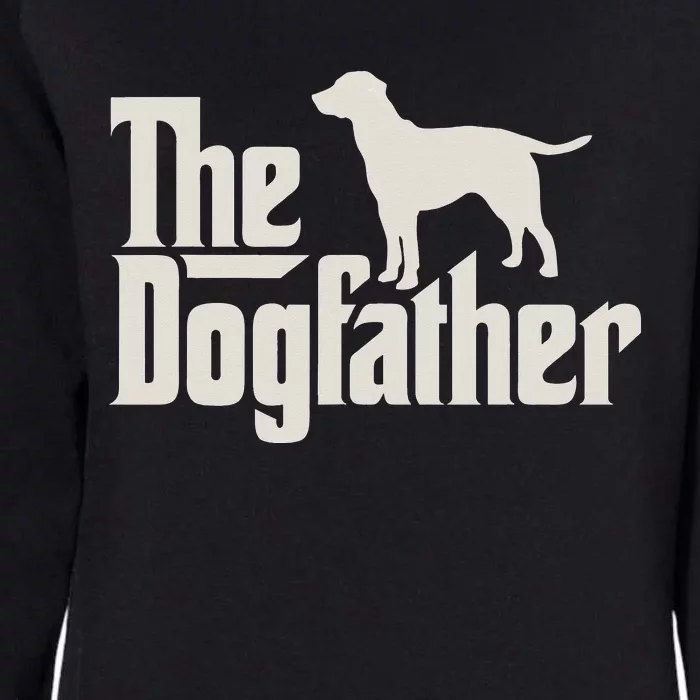 The Dogfather Labrador Funny Dog Owner Womens California Wash Sweatshirt