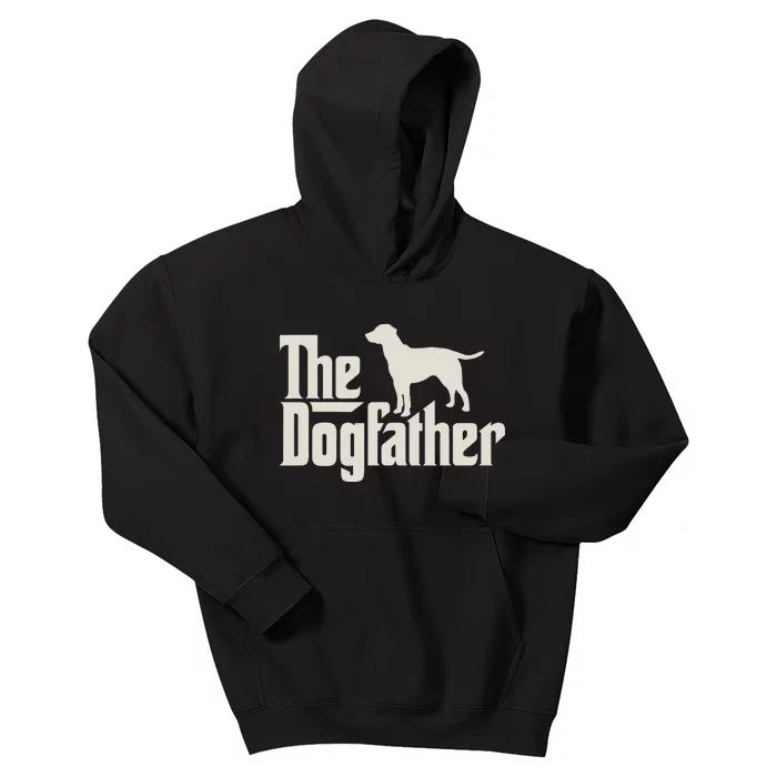 The Dogfather Labrador Funny Dog Owner Kids Hoodie