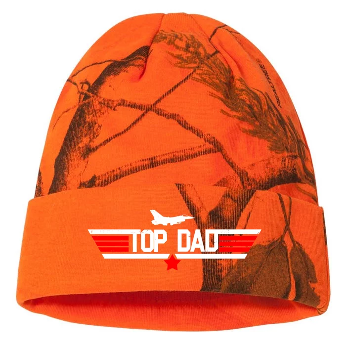 Top Dad Logo Father's Day Kati - 12in Camo Beanie