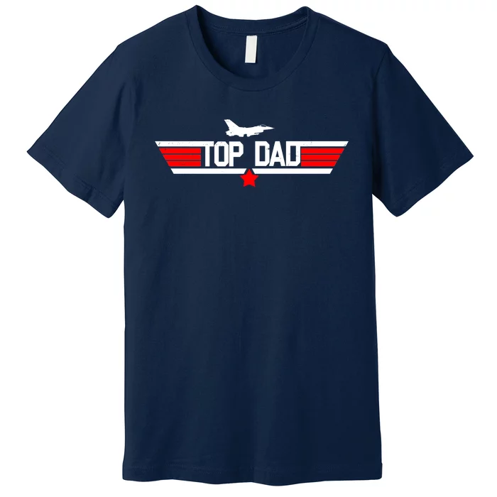 Top Dad Logo Father's Day Premium T-Shirt