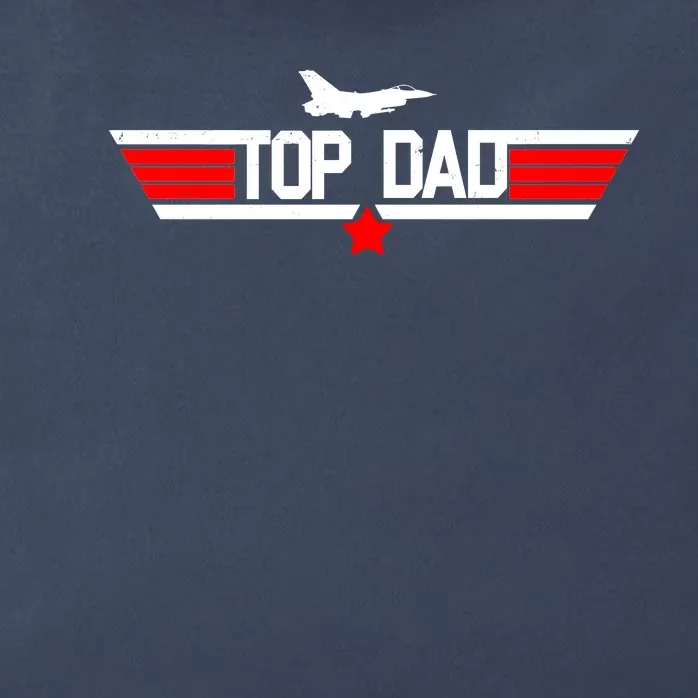 Top Dad Logo Father's Day Zip Tote Bag