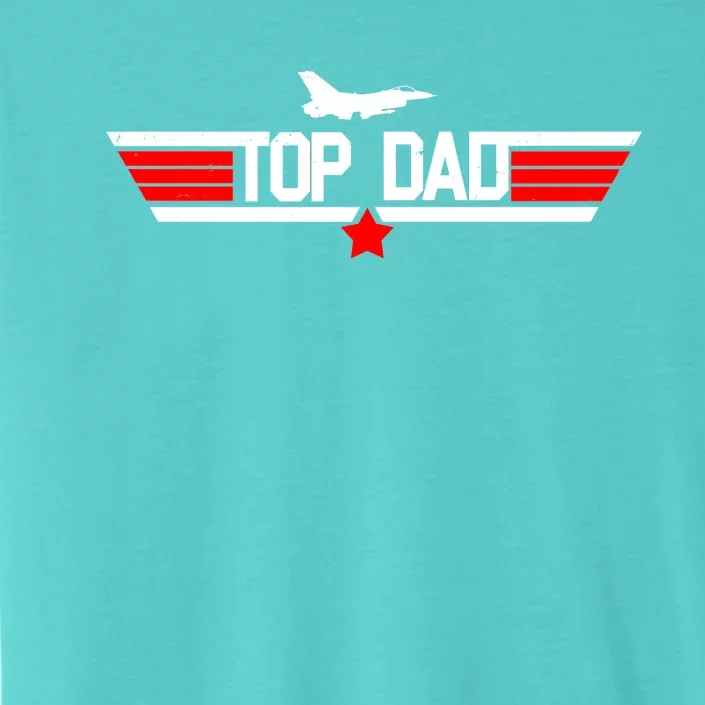 Top Dad Logo Father's Day ChromaSoft Performance T-Shirt