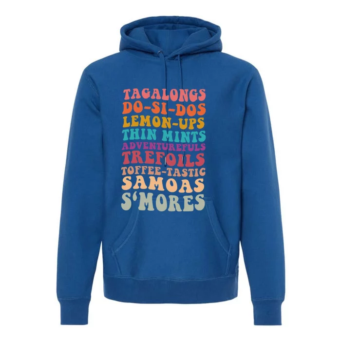 Tagalongs Dosisos Lemonups Scout Troop Scout Leader Gift Premium Hoodie