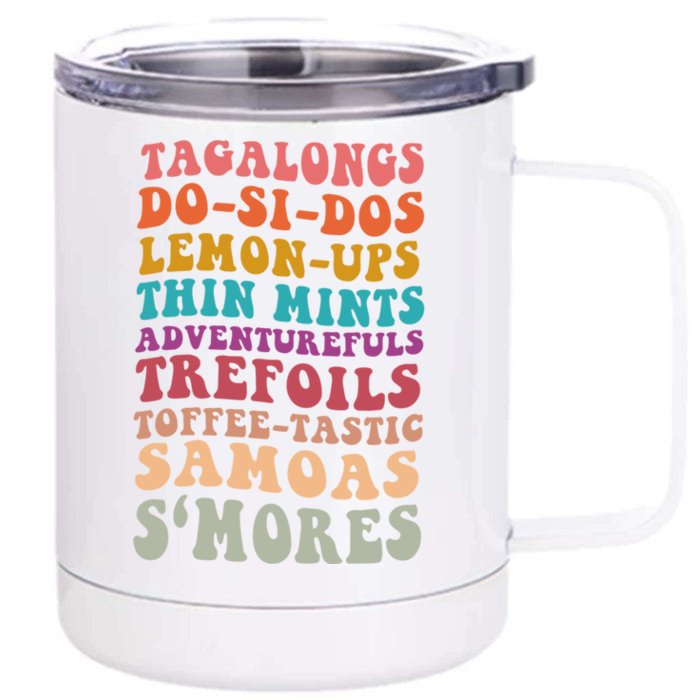 Tagalongs Dosisos Lemonups Scout Troop Scout Leader Gift Front & Back 12oz Stainless Steel Tumbler Cup