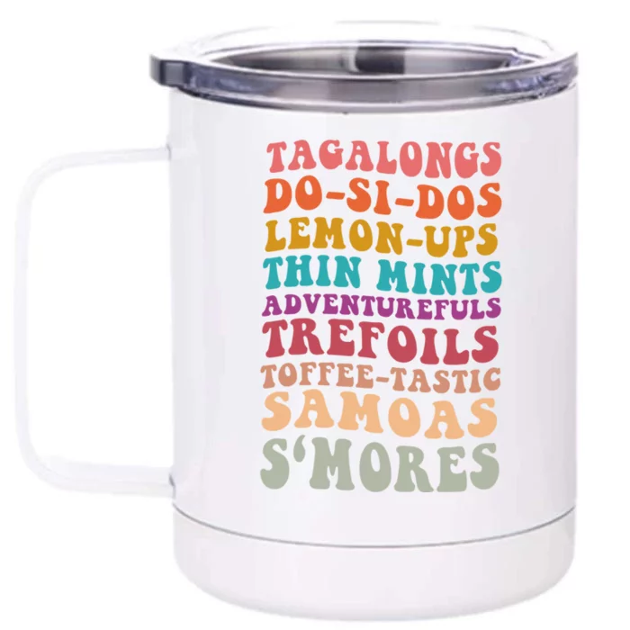 Tagalongs Dosisos Lemonups Scout Troop Scout Leader Gift Front & Back 12oz Stainless Steel Tumbler Cup