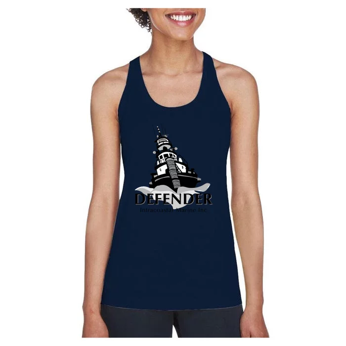 Tug Defender LOGO 5 Women's Racerback Tank