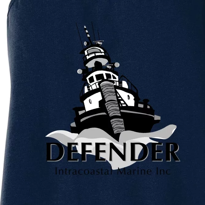 Tug Defender LOGO 5 Women's Racerback Tank