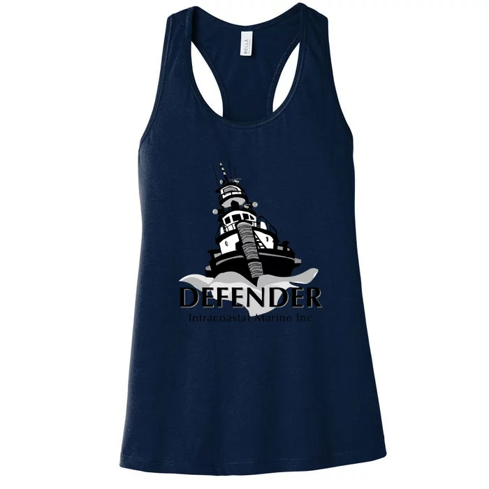 Tug Defender LOGO 5 Women's Racerback Tank