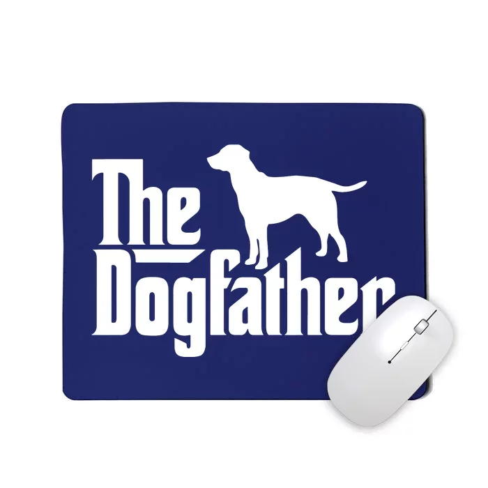 The Dogfather Labrador Funny Dog Owner Mousepad