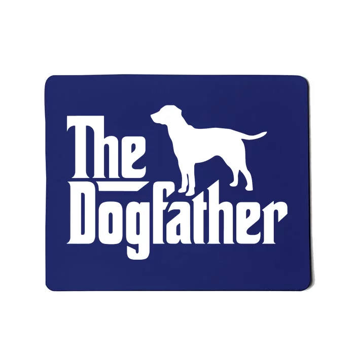 The Dogfather Labrador Funny Dog Owner Mousepad