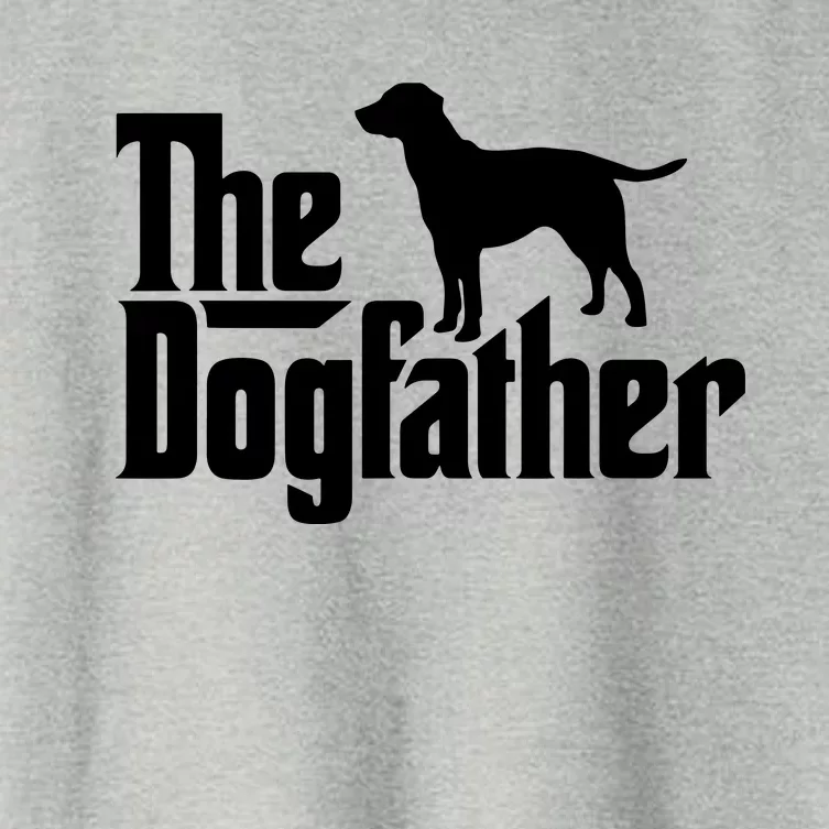 The Dogfather Labrador Funny Dog Owner Women's Crop Top Tee