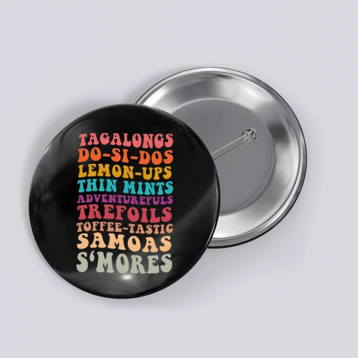 Tagalongs Dosisos Lemonups Scout Troop Scout Leader Button