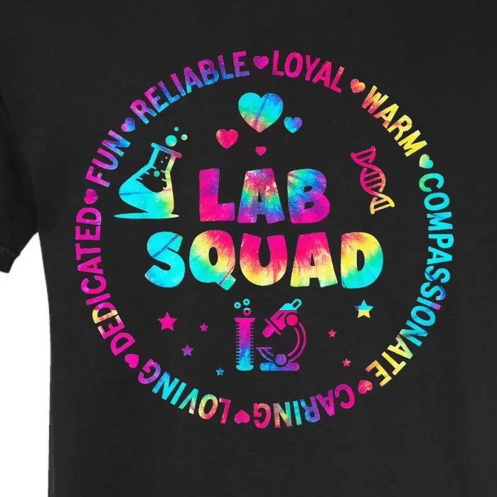 Tie Dye Lab Week Lab Squad Lab Tech Laboratory Assistant Garment-Dyed Heavyweight T-Shirt