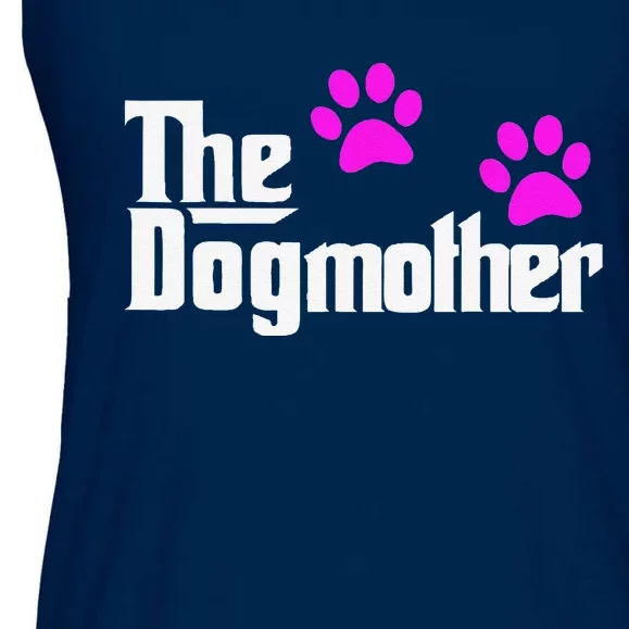 The DogmotherDog Lover Mothers Day Cute Idea Ladies Essential Flowy Tank