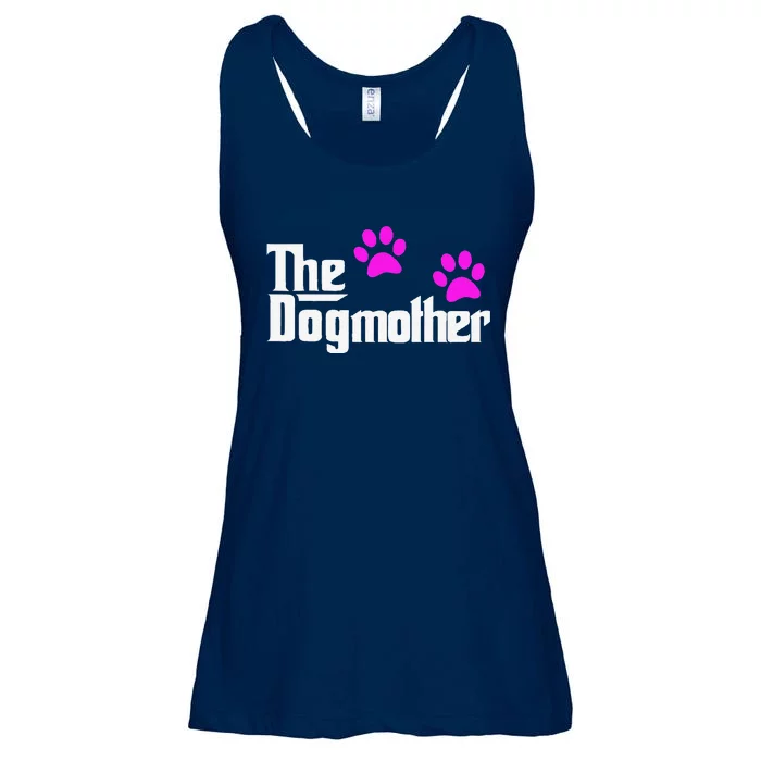 The DogmotherDog Lover Mothers Day Cute Idea Ladies Essential Flowy Tank