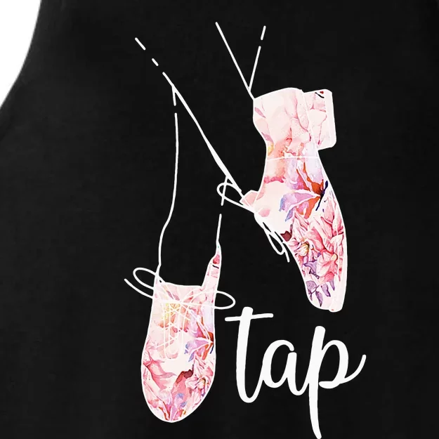 Tap Dance Lover Tap Dancer Dancing Teacher Ladies Tri-Blend Wicking Tank