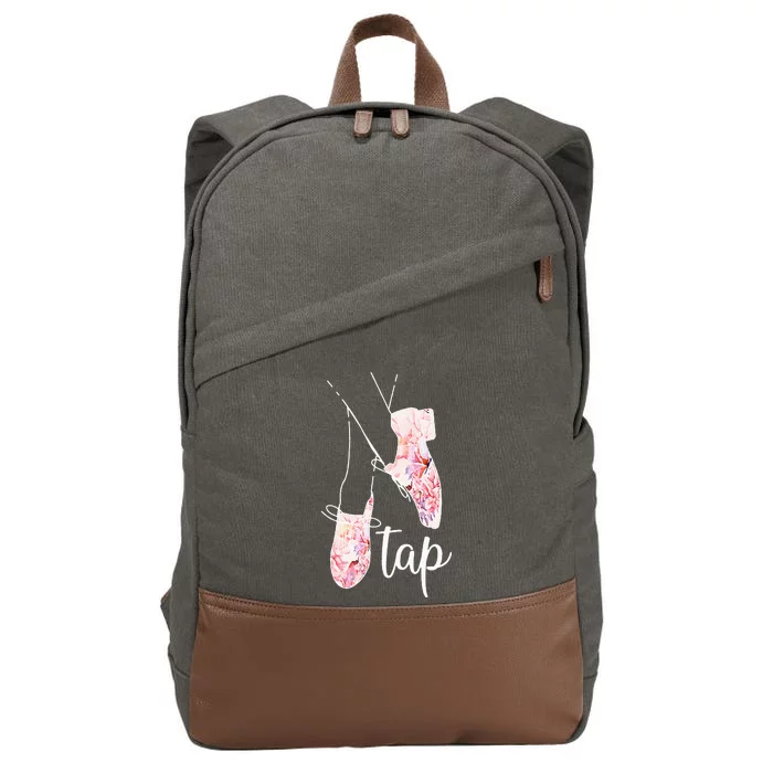 Tap Dance Lover Tap Dancer Dancing Teacher Cotton Canvas Backpack