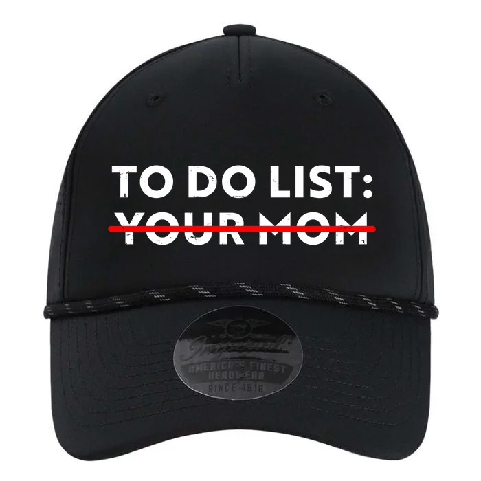 To Do List Your Mom Performance The Dyno Cap