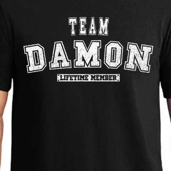 Team Damon Lifetime Member Family Last Name Pajama Set