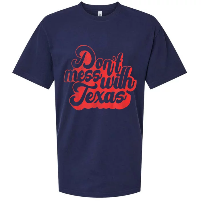 Texas DonT Mess With The Texas Sueded Cloud Jersey T-Shirt