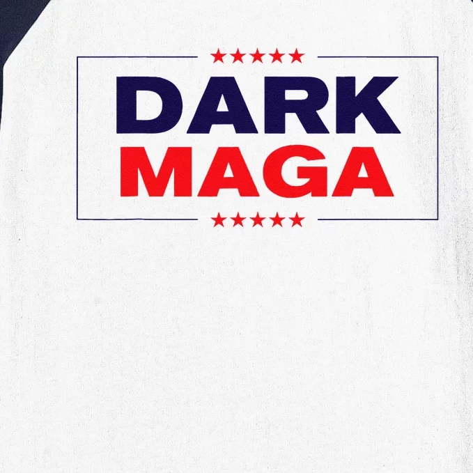 Trump Dark Maga Baseball Sleeve Shirt