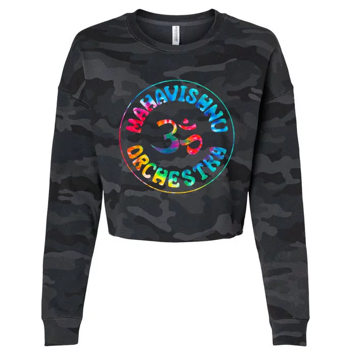 Tie Dye Mahavishnu Orchestra Band Cropped Pullover Crew