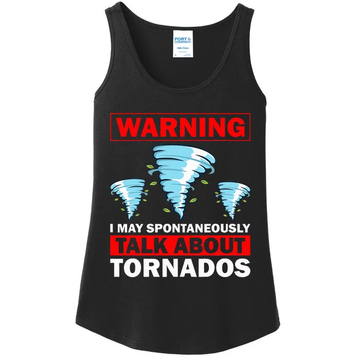 Tornado Designs Meteorology Storm Lovers Ladies Essential Tank